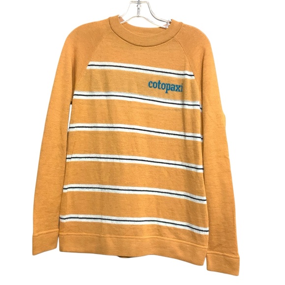 Cotopaxi Cashllama Sweater Knit Pullover Cashmere Blend Men Medium WMN L - Picture 1 of 7